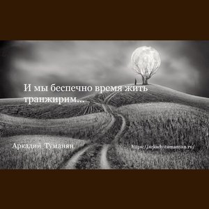 И мы беспечно время жить транжирим.